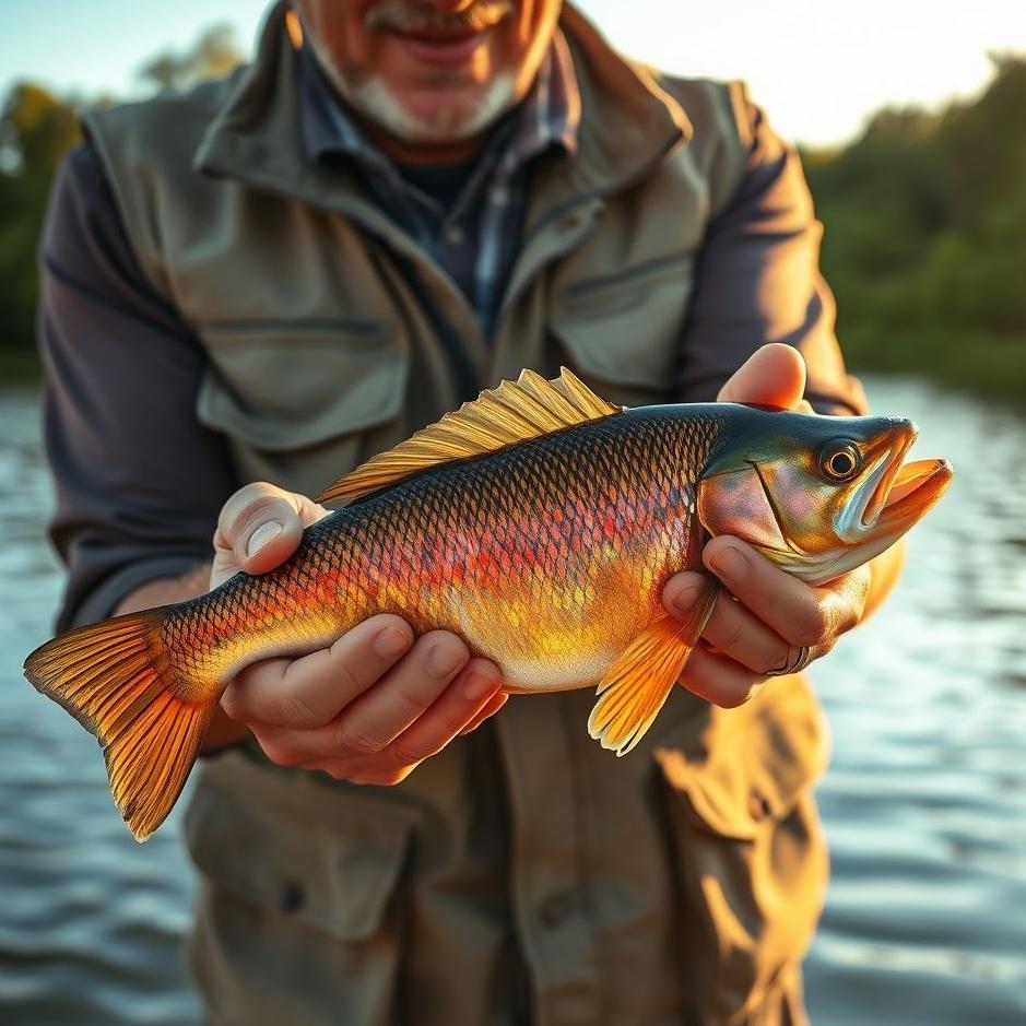 Dream : Holding the fish