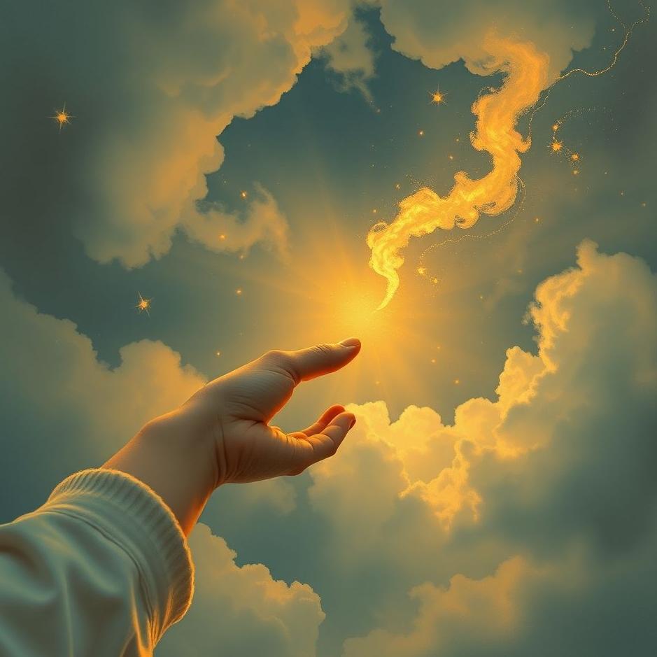 Dream : Holding the hand of a boy in a dream