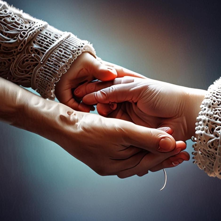 Dream : Holding the hand of a little child in a dream