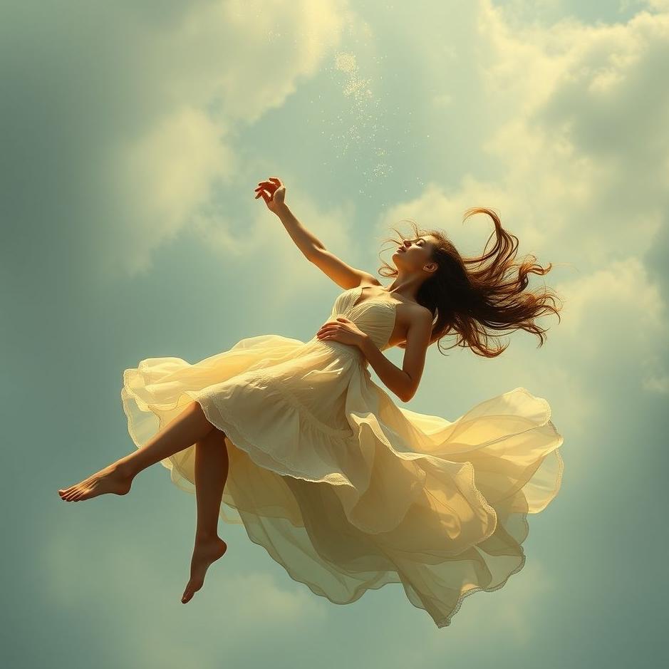 Dream : Holding your lover while falling in a dream