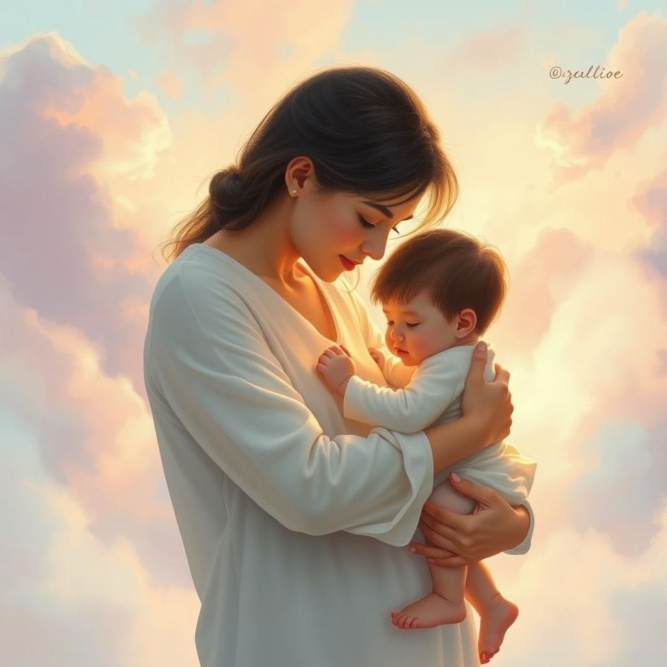 Dream : Holding your son in your arms in a dream