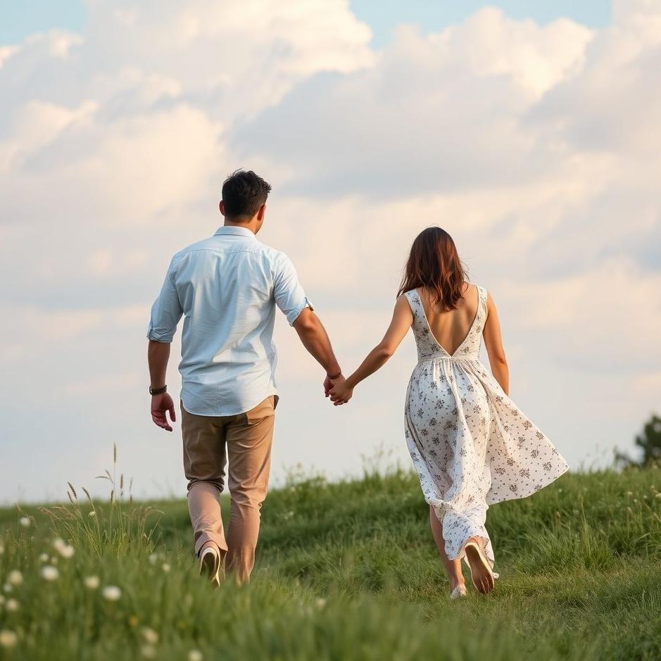Dream Dictionary : Holding your spouse's hand and walking in a dream