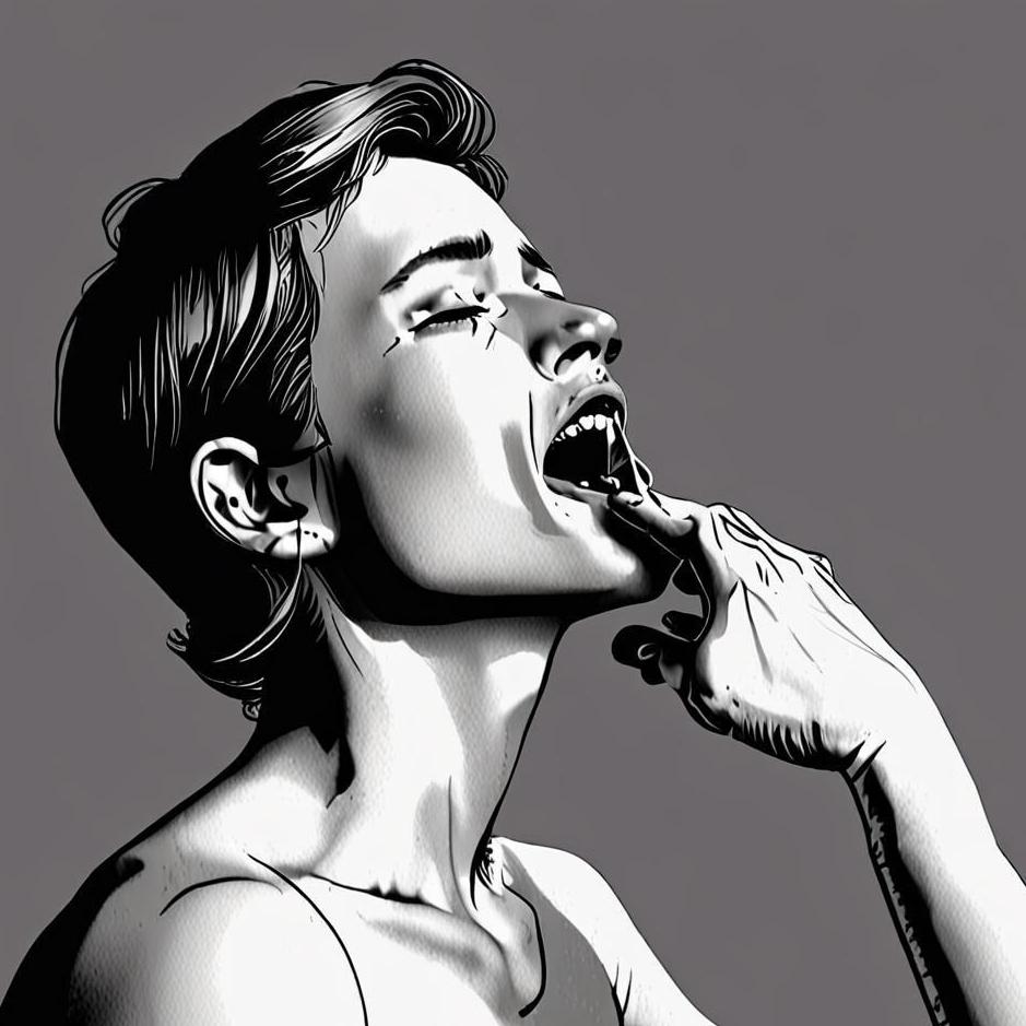 Dream : Holding your throat 