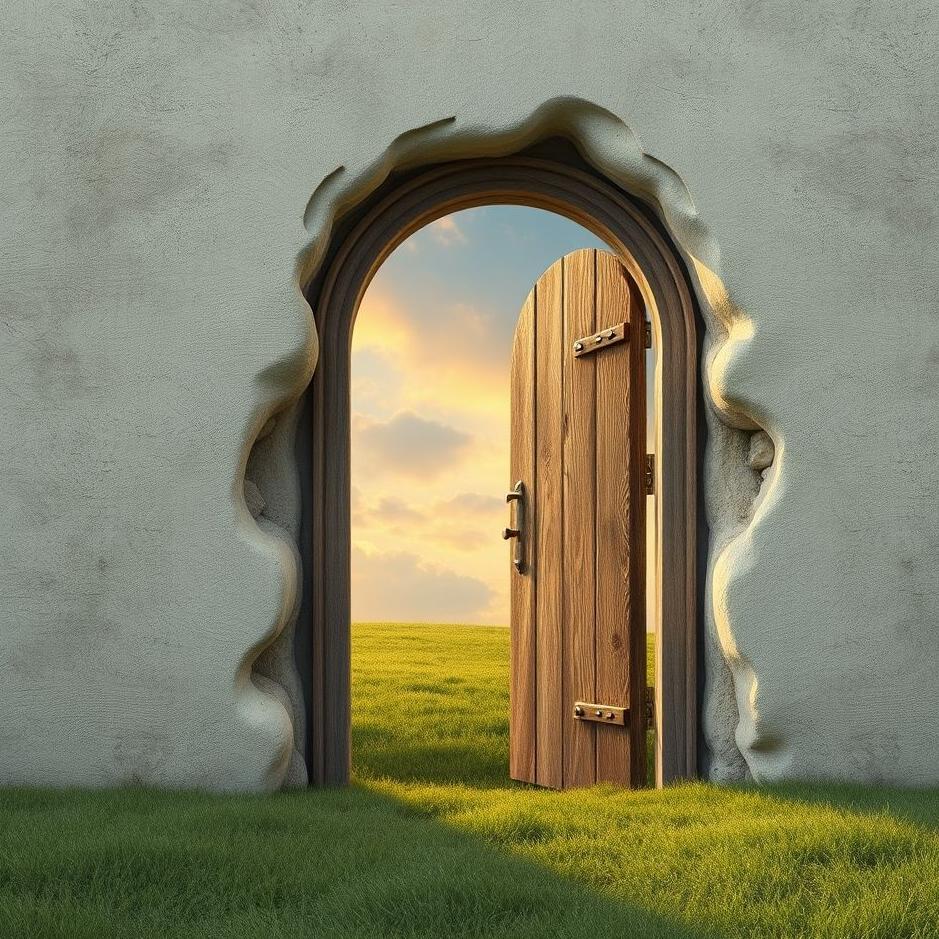 Dream : Hole in the door in a dream