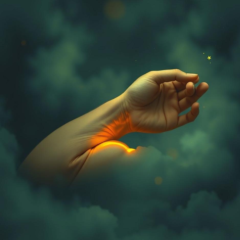 Dream : Hole in the left arm in a dream