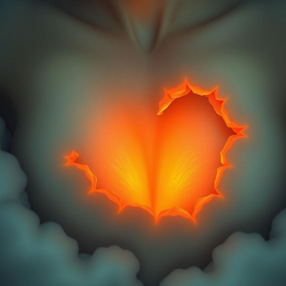 Dream : Hole in your breast in a dream