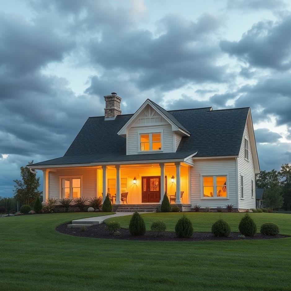 Dream : Home on the plot in the dream