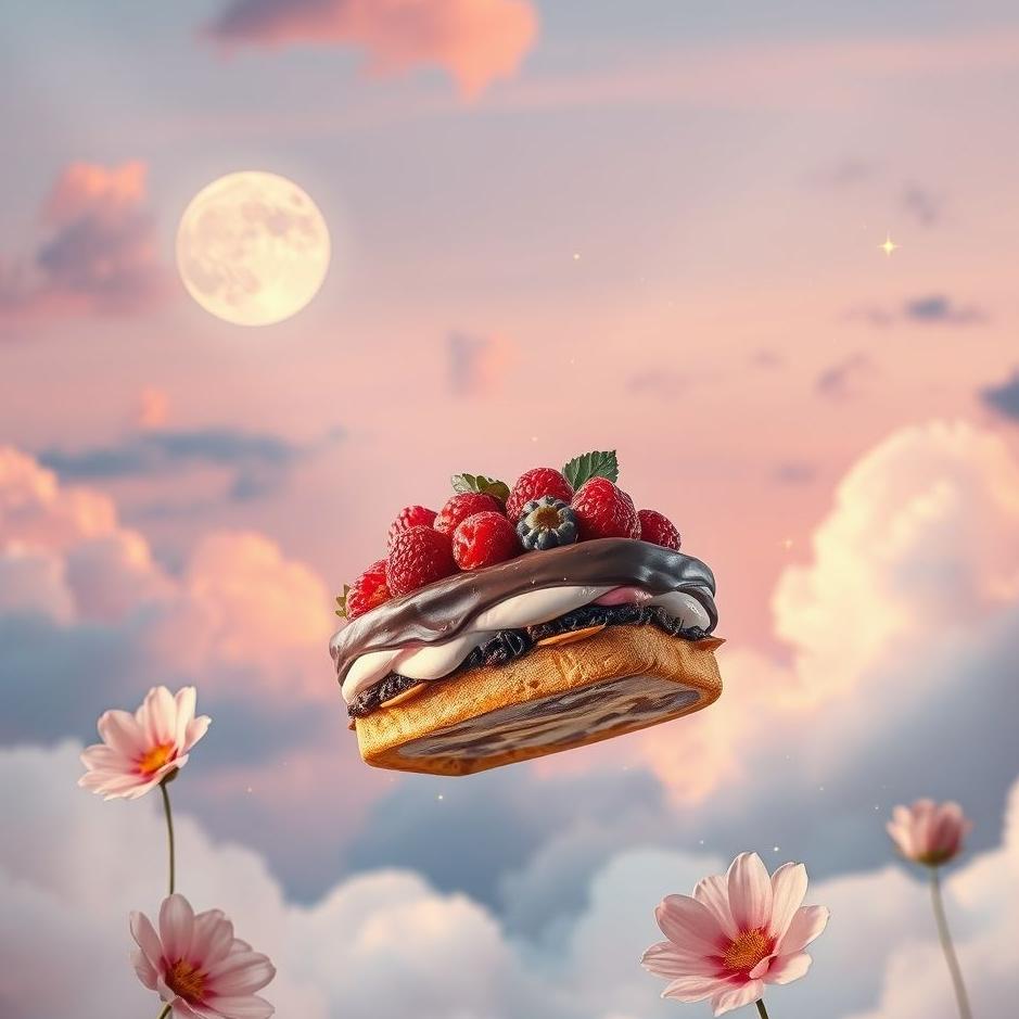 Dream : Homemade dessert in a dream