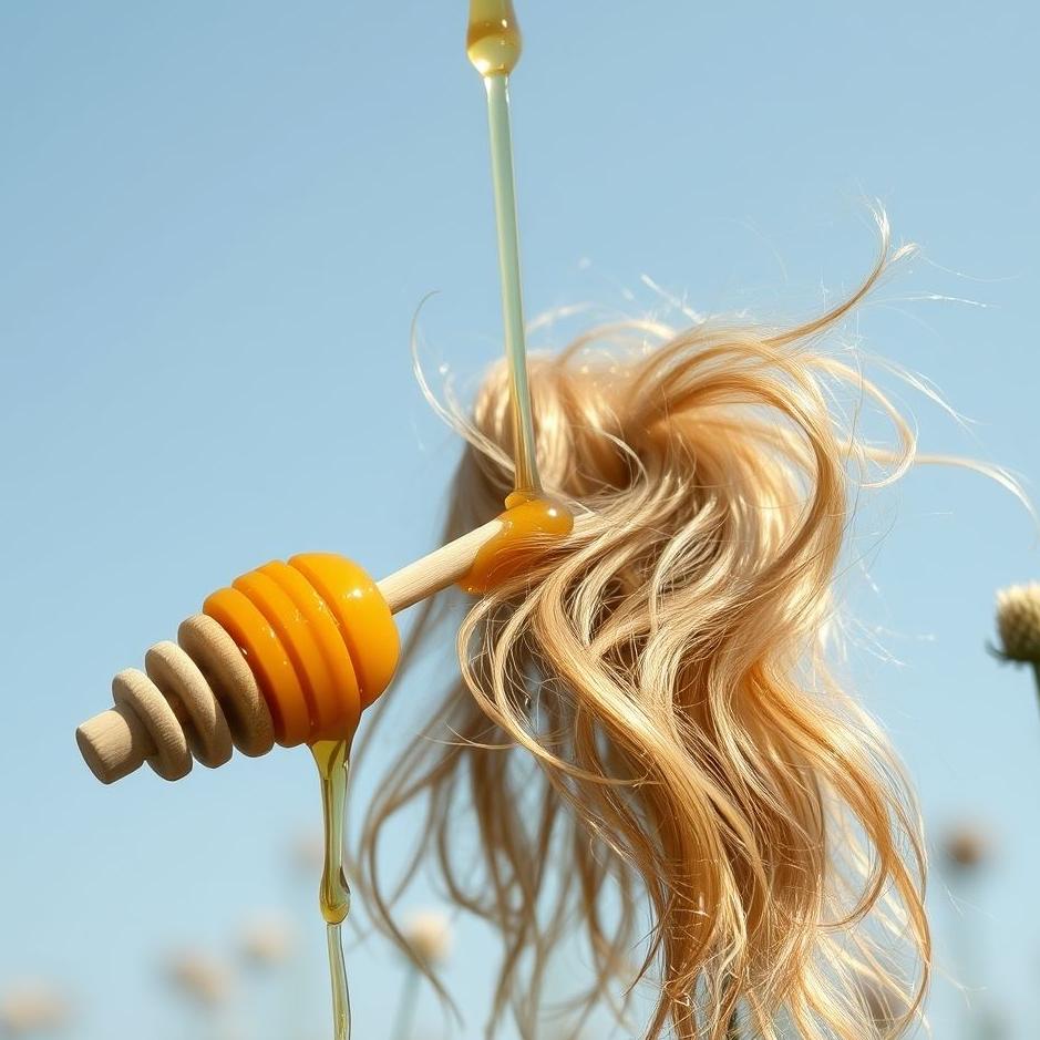 Dream : Honey sticking to hair in a dream