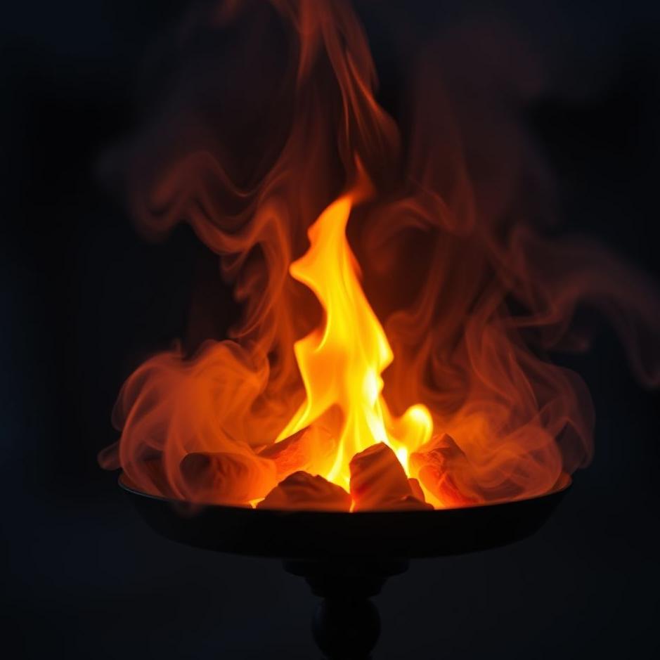 Dream : Hookah embers in a dream