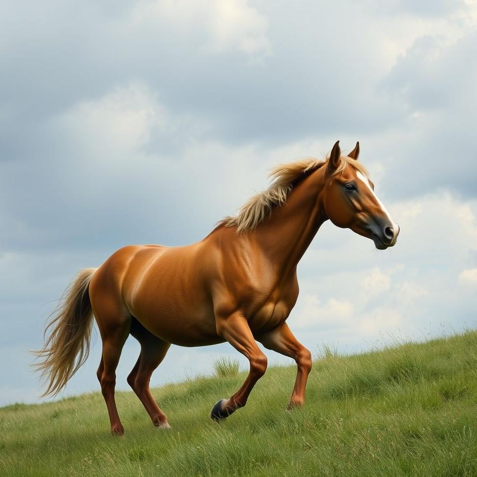 Dream : Horse following you in a dream