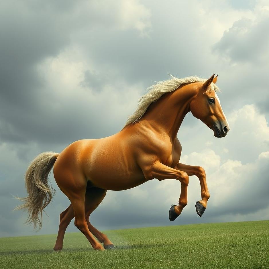 Dream : Horse in the form of a human in a dream