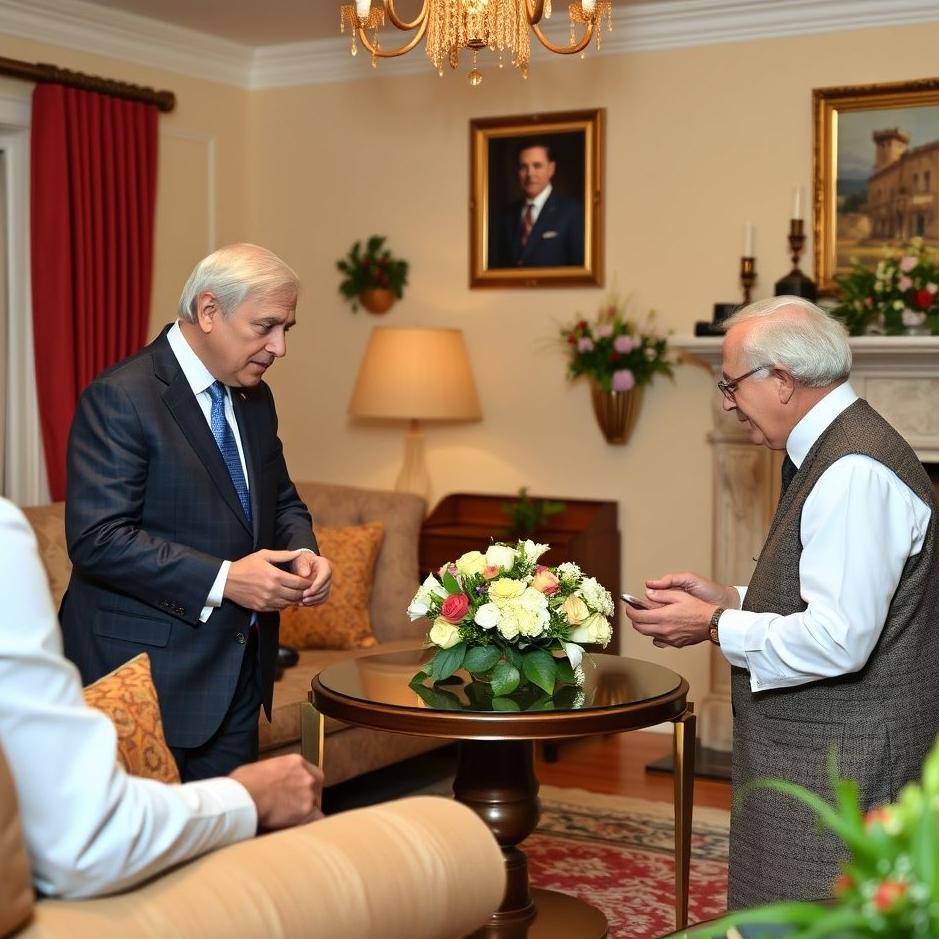 Dream : Hosting the prime minister at home 