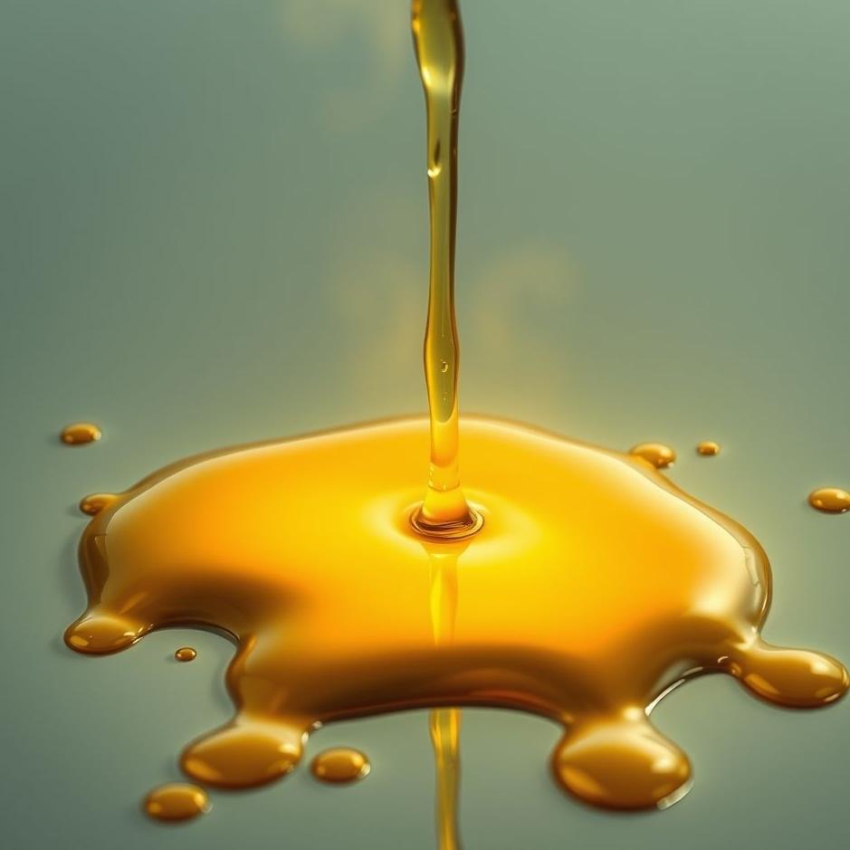 Dream : Hot oil spilled in a dream