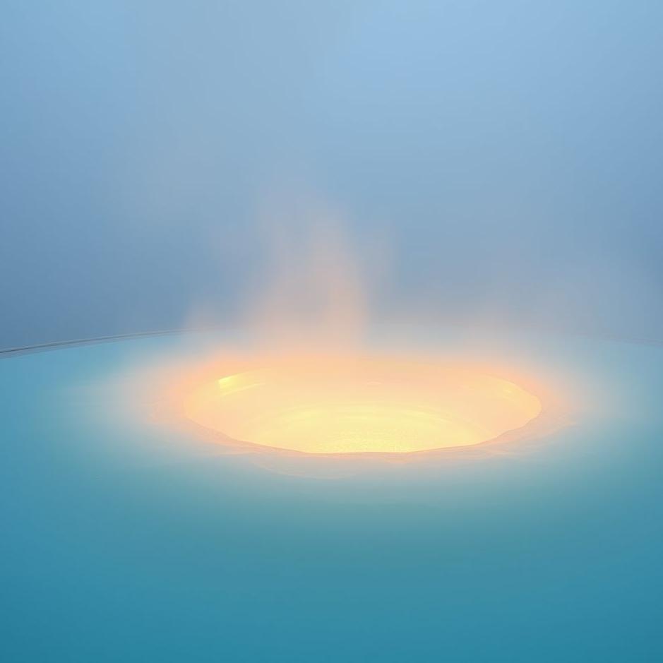 Dream : Hot water filling the pool in a dream