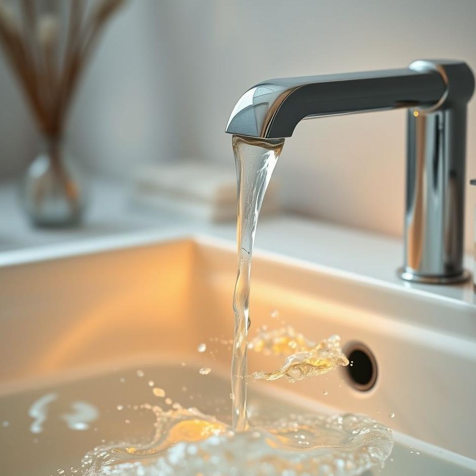 Dream : Hot water flowing from the tap in a dream