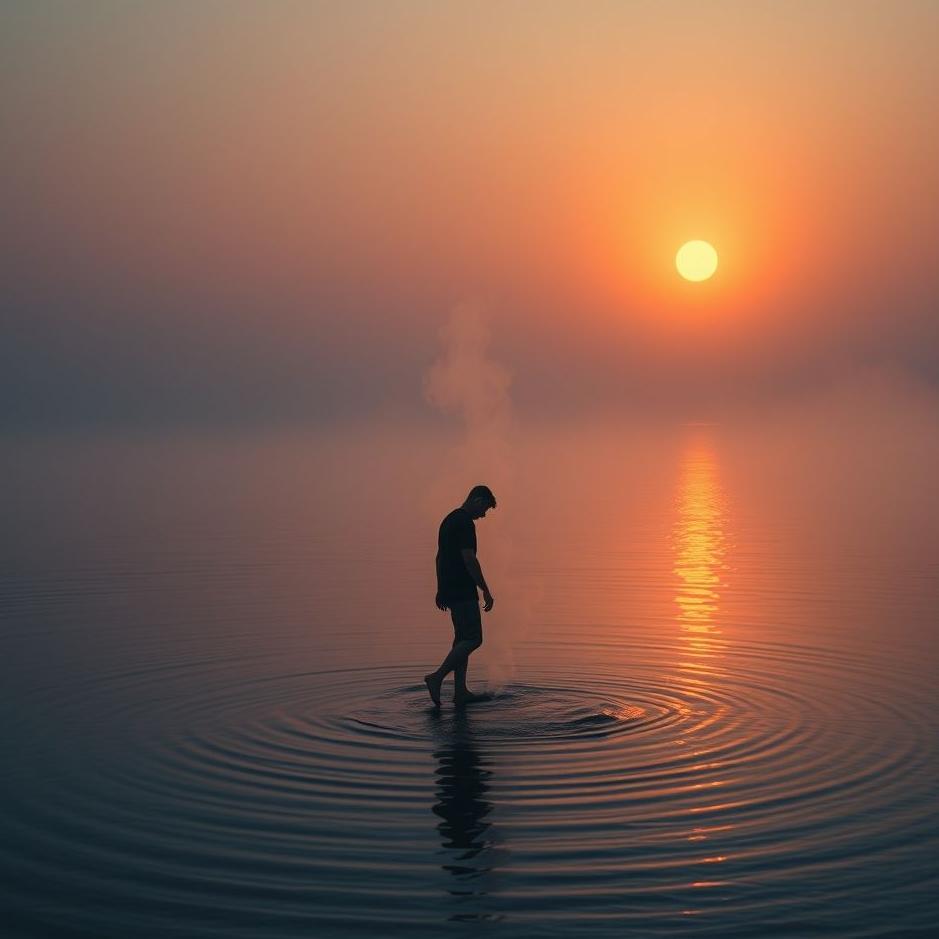 Dream : Hot water loss on the foot in the dream