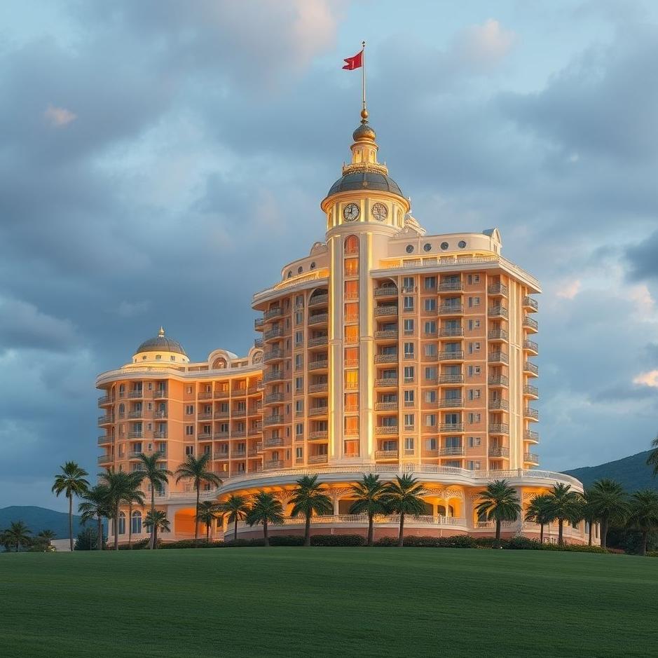 Dream : Hotel building in a dream