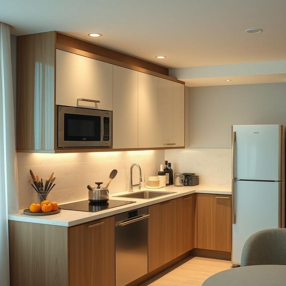 Dream : Hotel kitchen in a dream