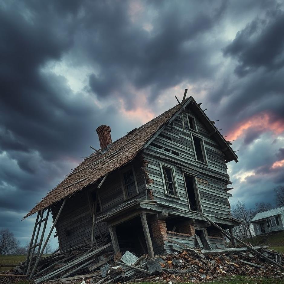 Dream Dictionary : House collapsing on your head 