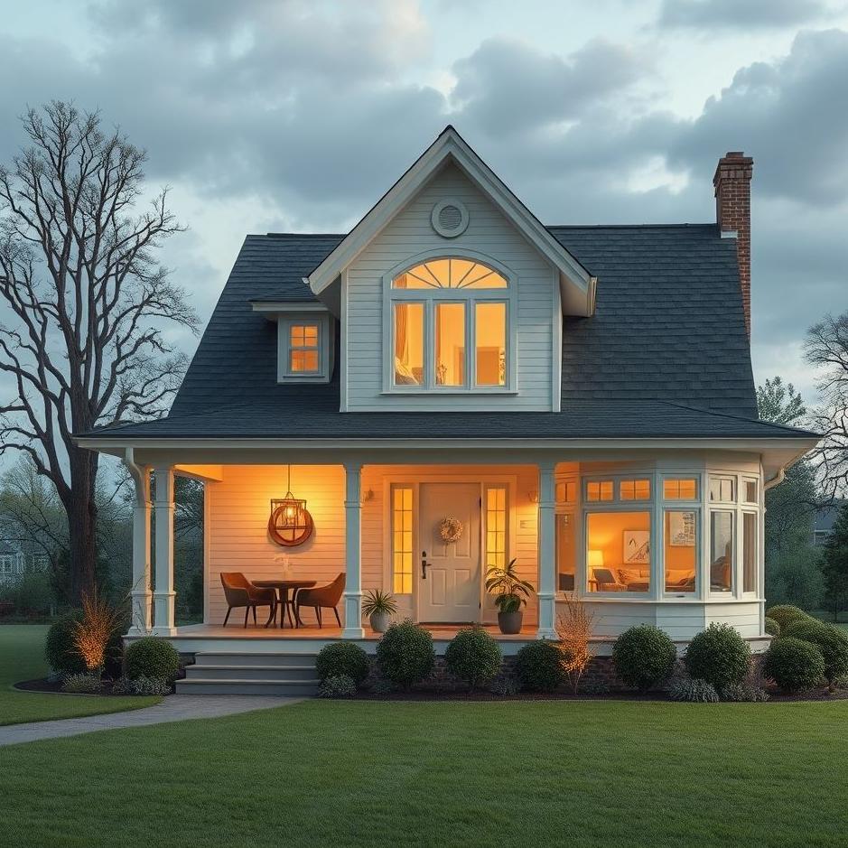 Dream : House with its interior done in a dream