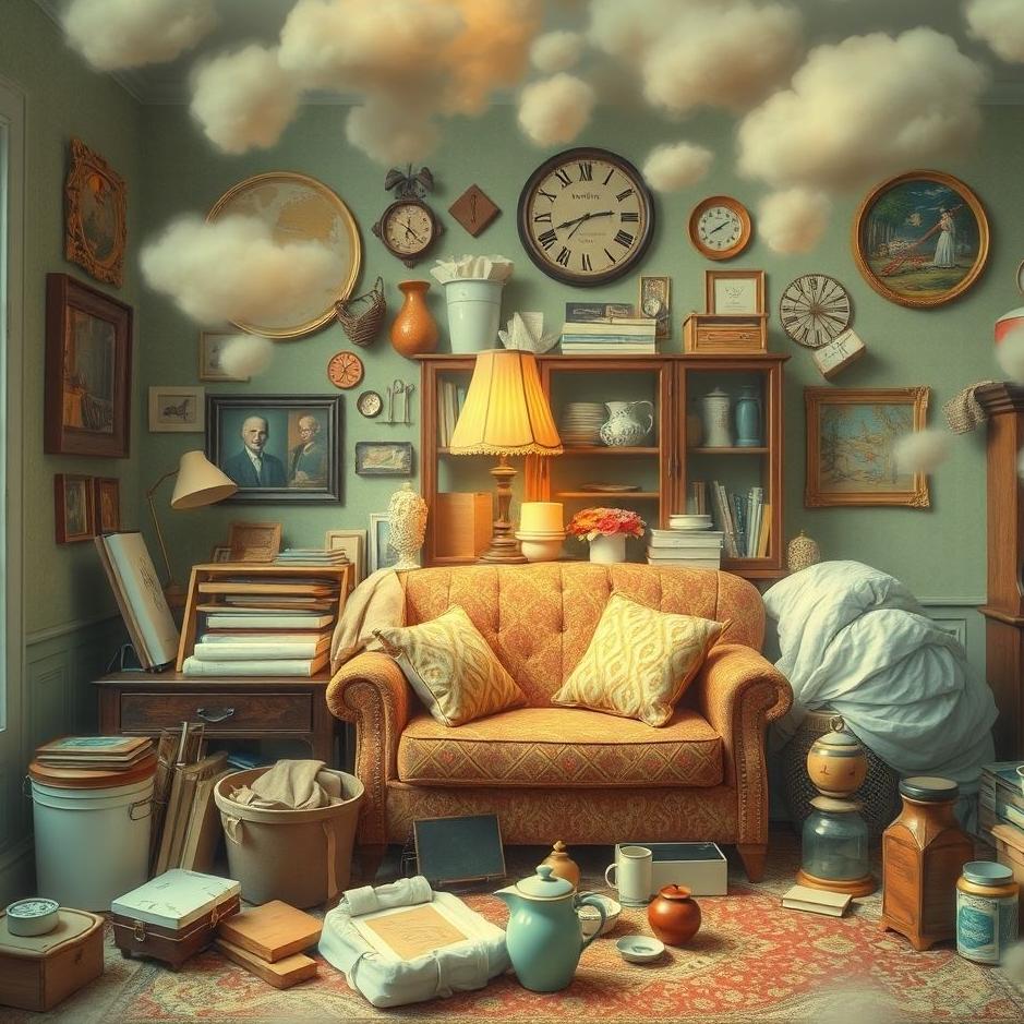 Dream : Household items being collected in a dream