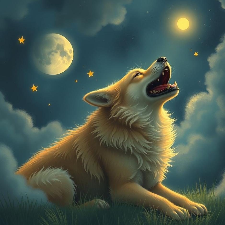 Dream : Howling like a dog in a dream