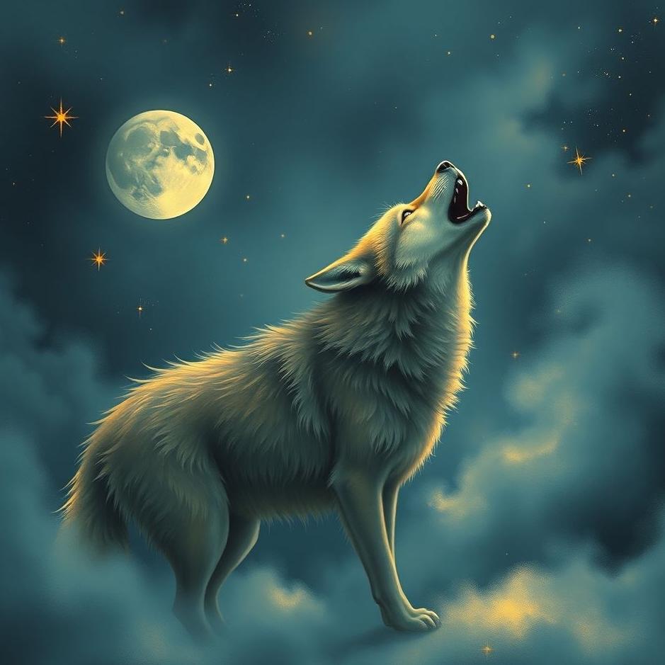 Dream : Howling like a wolf in a dream