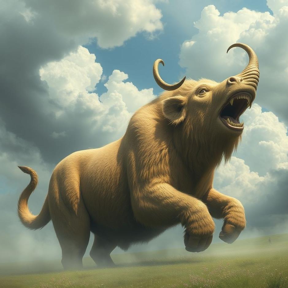 Dream : Huge animal in a dream