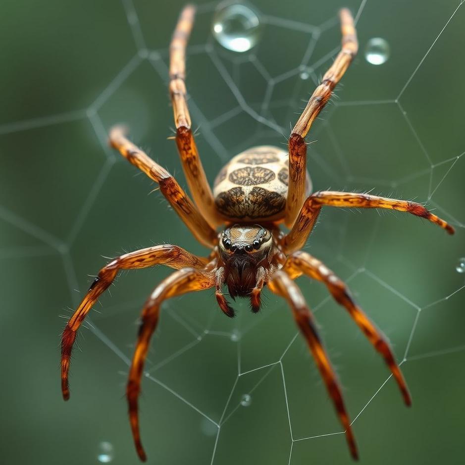 Dream : Huge brown spider in a dream