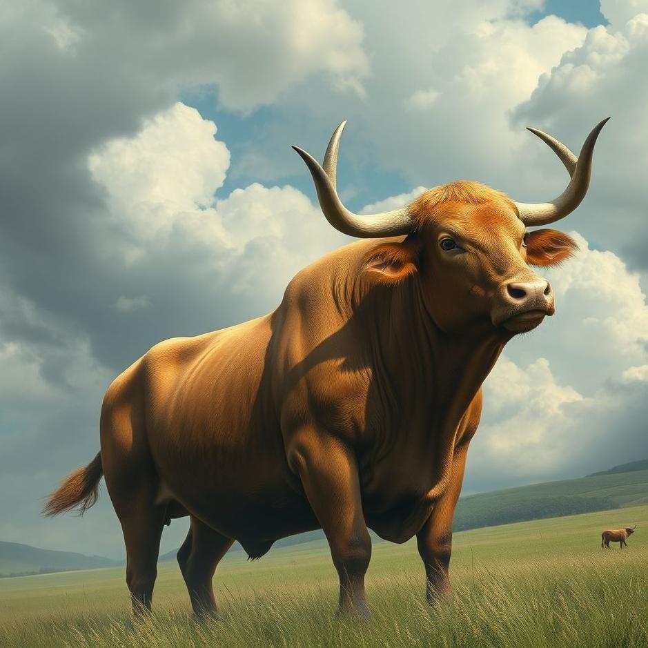Dream : Huge bull in a dream