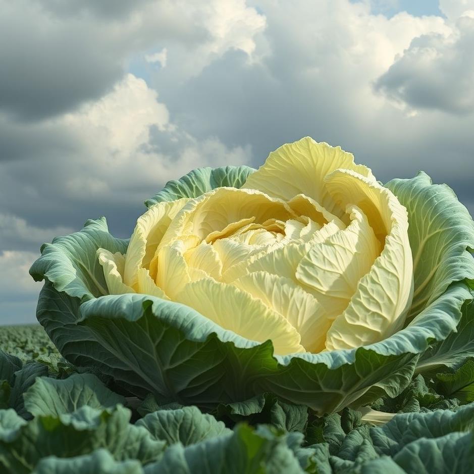 Dream : Huge cabbage in a dream