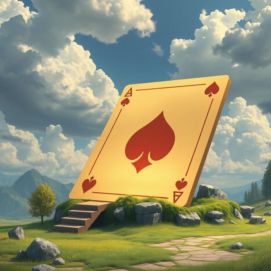 Dream : Huge card in a dream