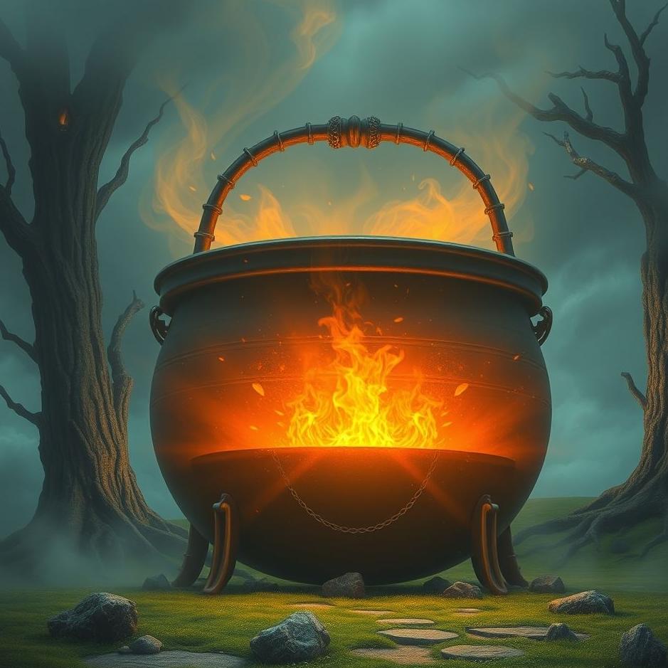 Dream : Huge cauldron in a dream