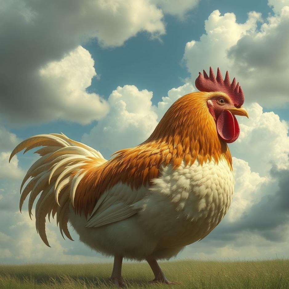 Dream : Huge chicken in a dream
