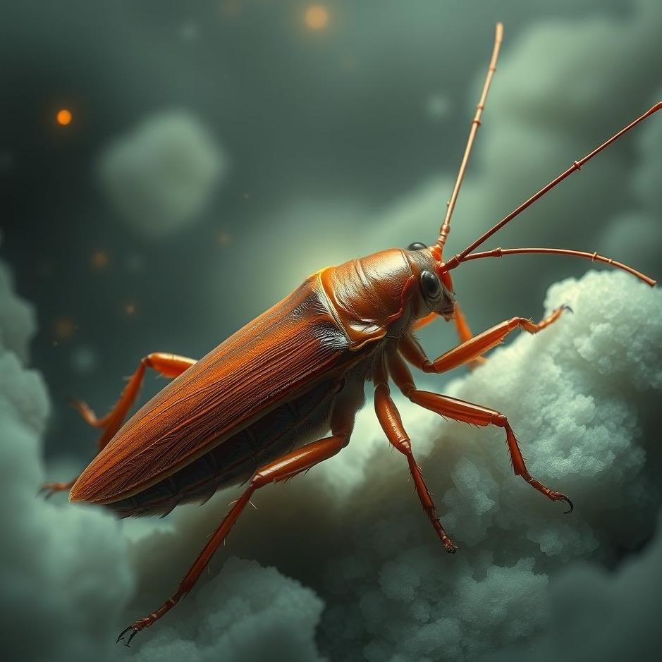 Dream : Huge cockroach in a dream