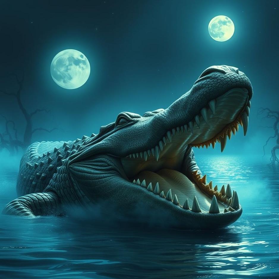 Dream : Huge crocodile in a dream