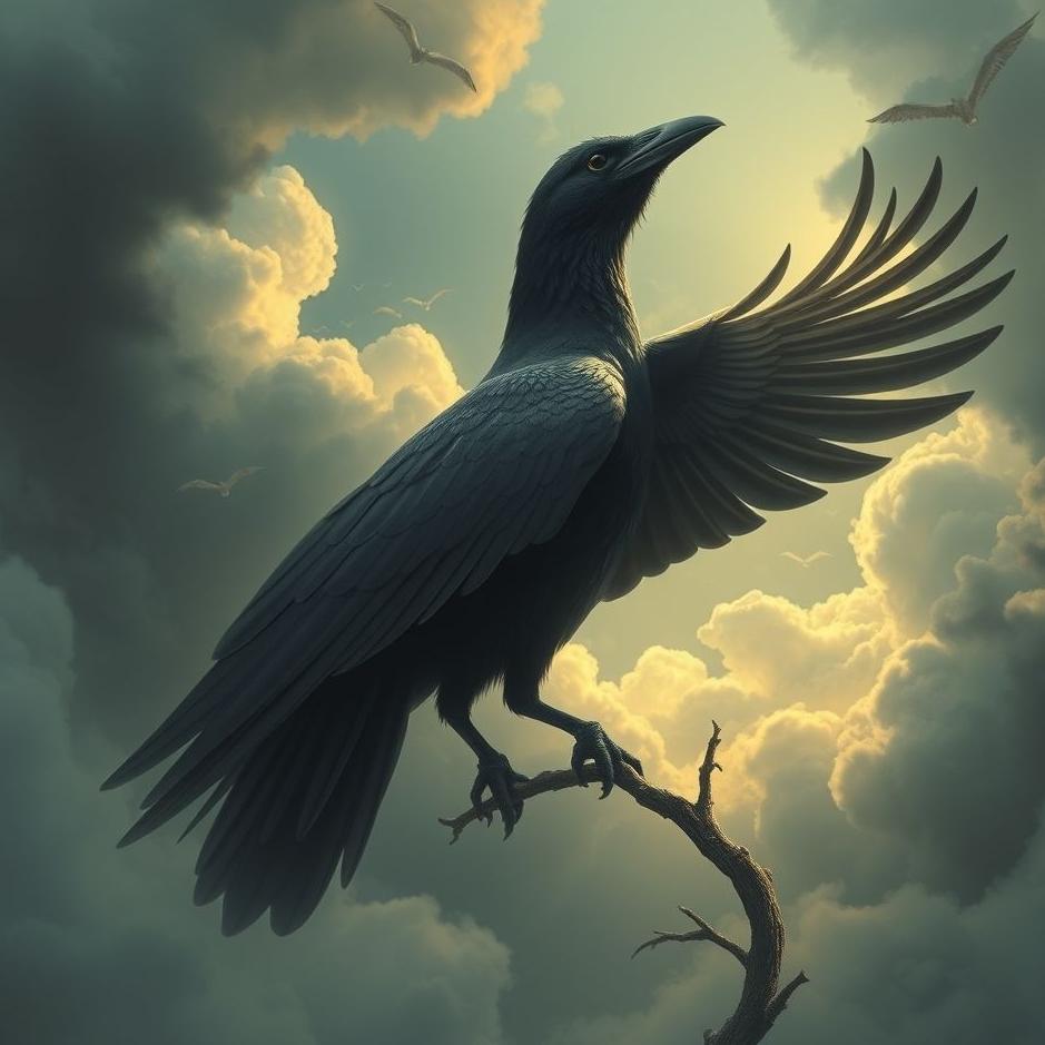 Dream : Huge crow in a dream
