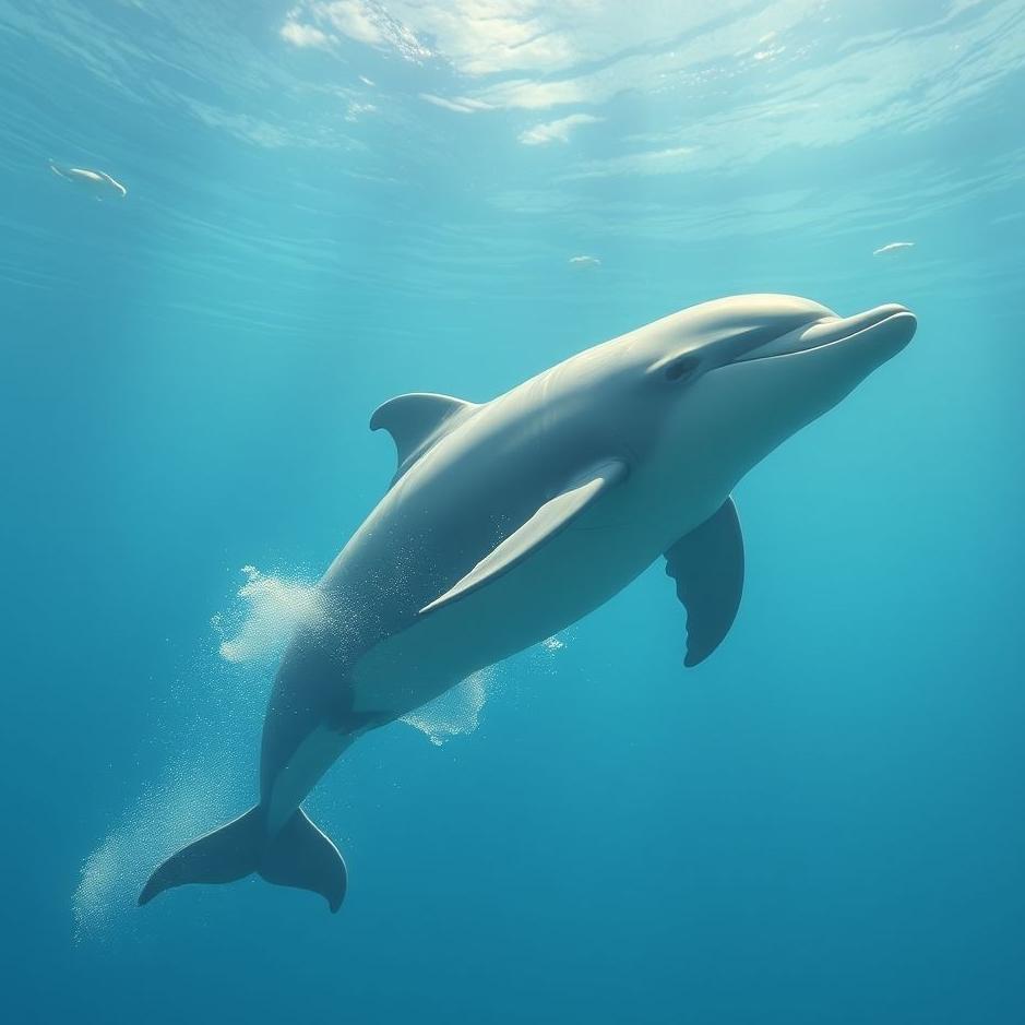 Dream : Huge dolphin in a dream