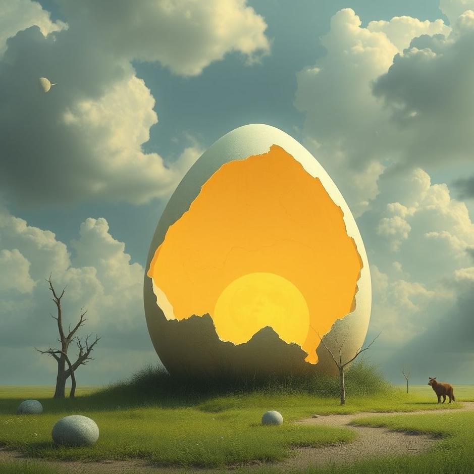 Dream : Huge egg in a dream