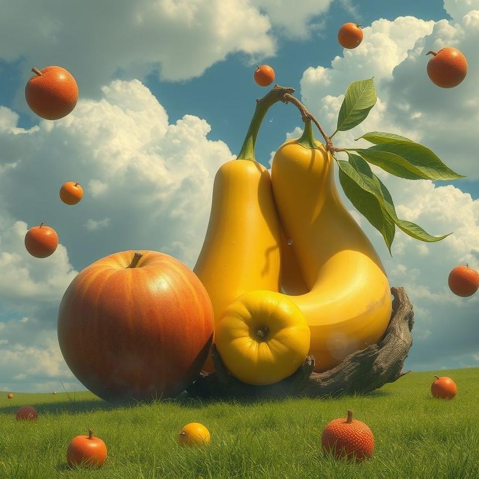 Dream : Huge fruits in a dream