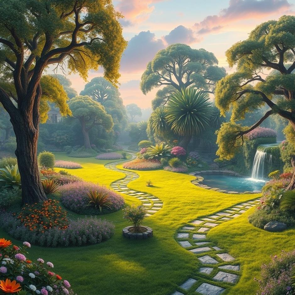 Dream : Huge garden in a dream