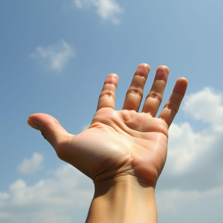 Dream : Huge hand in a dream