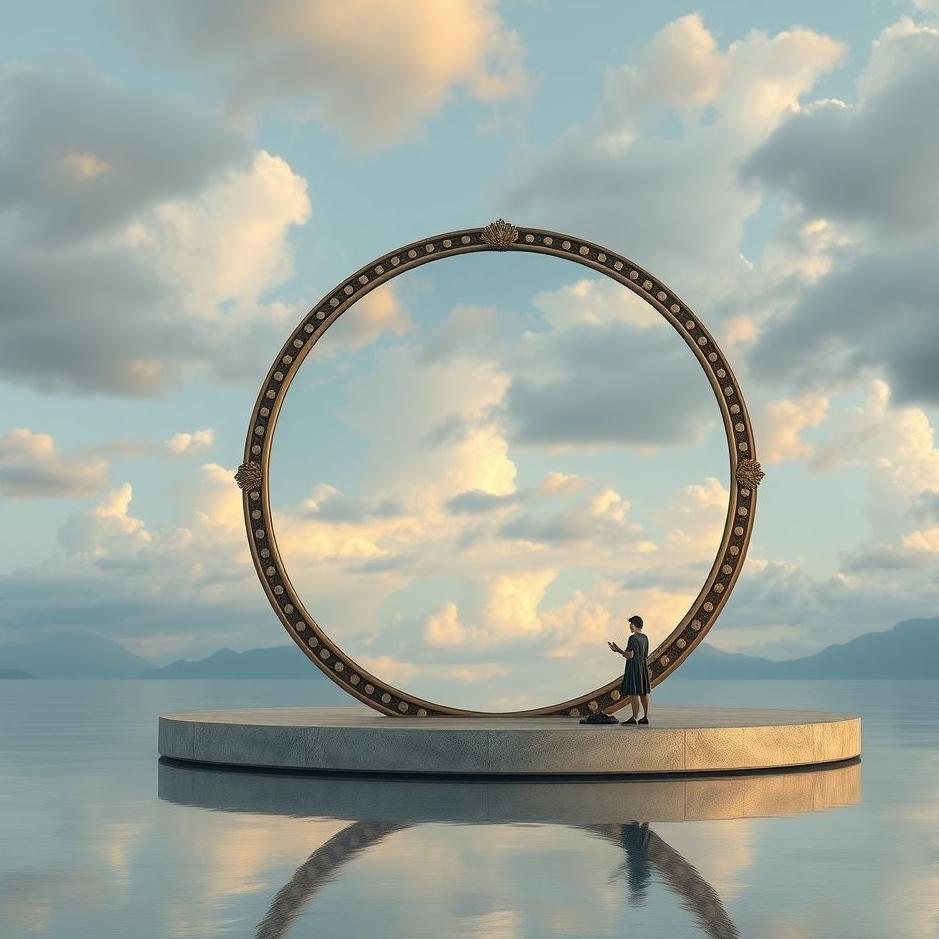 Dream : Huge mirror in a dream