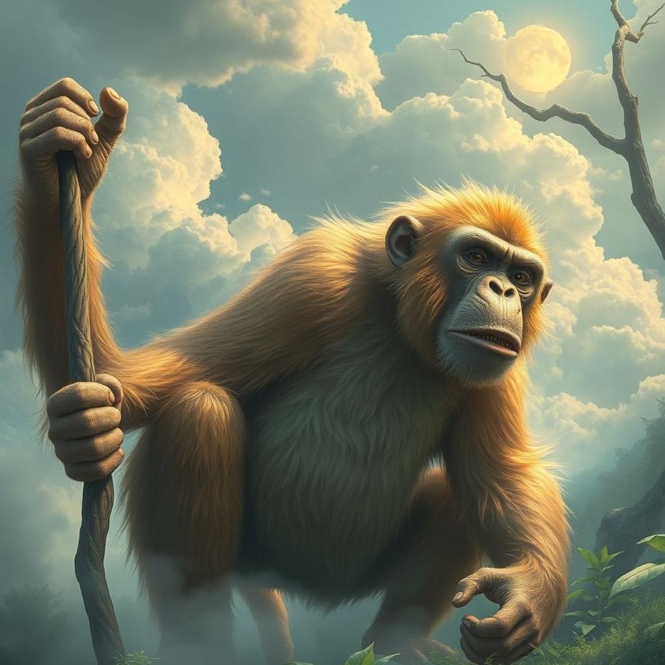 Dream : Huge monkey in a dream