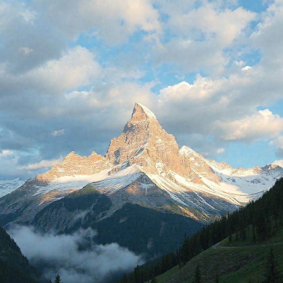 Dream : Huge mountain in a dream