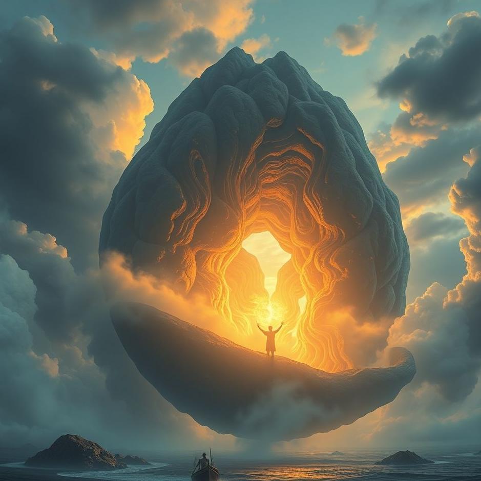 Dream : Huge outer in a dream