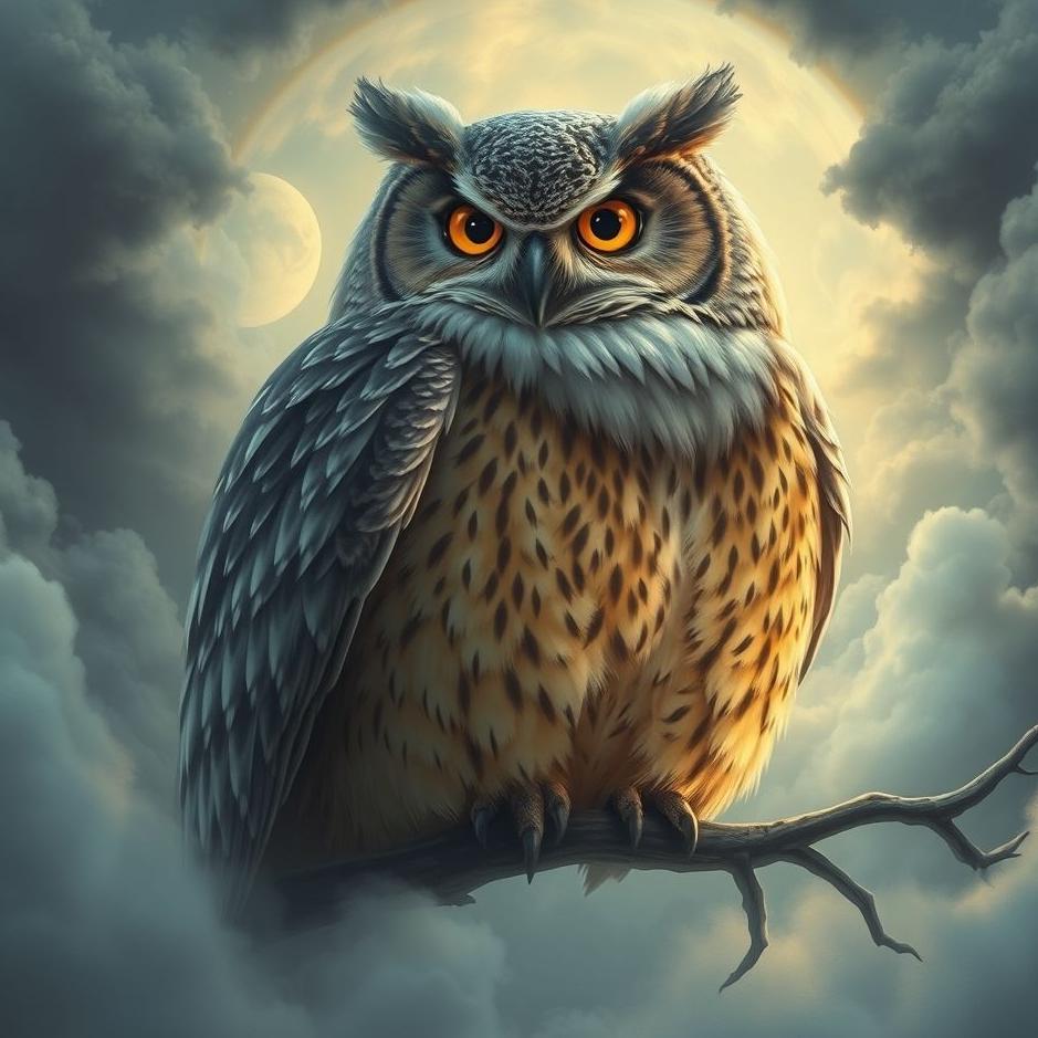 Dream : Huge owl in a dream