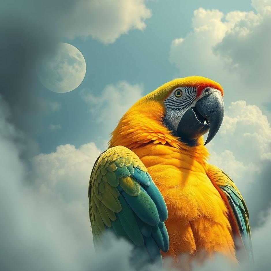 Dream Dictionary : Huge parrot in a dream