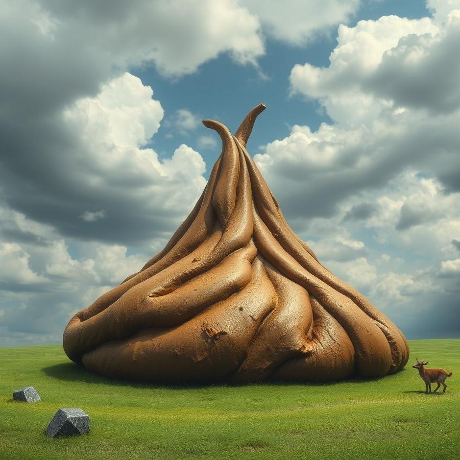 Dream : Huge poop in a dream